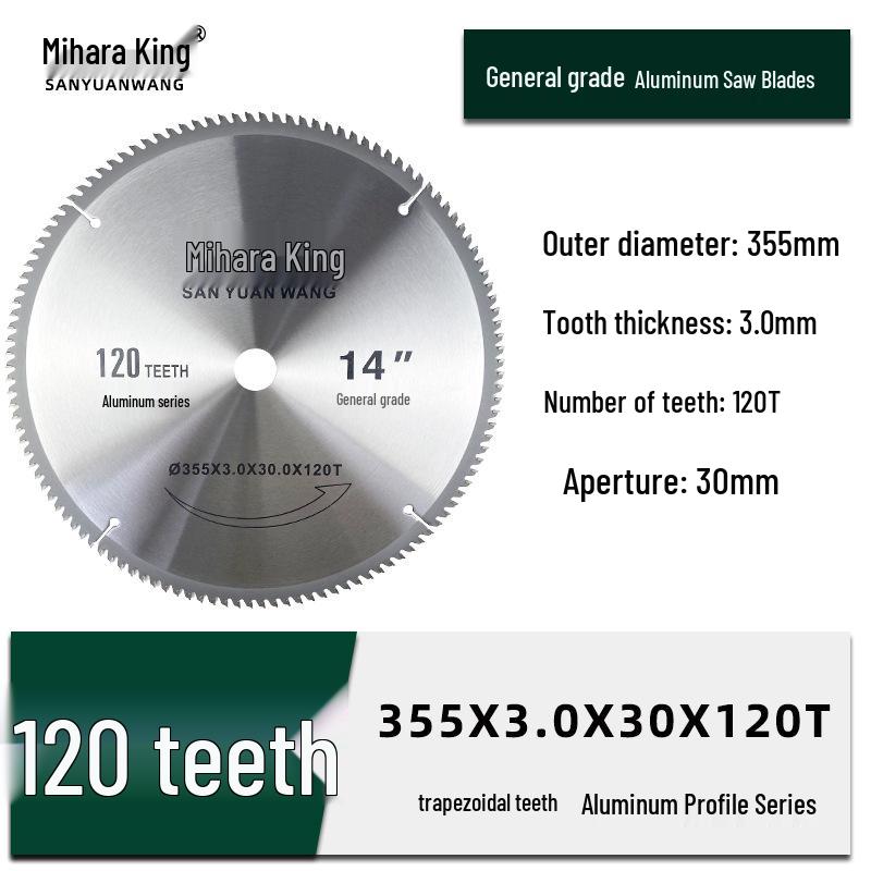 Деревообрабатывающий угловой шлифовальный пильный диск - Сплавной отрезной диск для дерева, Размеры 4/5/7/9 дюймов