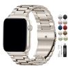 Stainless Steel Strap for Apple Watch Ultra 2 49mm Band 44mm 42mm 46mm 41mm 45mm 44 Mm Bracelet IWatch Series 10 9 8 7 SE 6 5 4