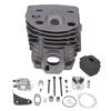 46mm Cylinder Piston Carburetor Spark Plug Gasket Set Replacement Fit for Husqvarna 55 51 Chainsaw