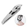 Bevel Nail Art Clipper Cuticle Dead Skin Removal Scissor Manicure Cutting Tool