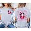 In October We Wear Pink Ghost Shirt Halloween We Wear Pink Pink Pumpkin Halloween Clothing Autumn Women Men Cotton Beach Tshirt