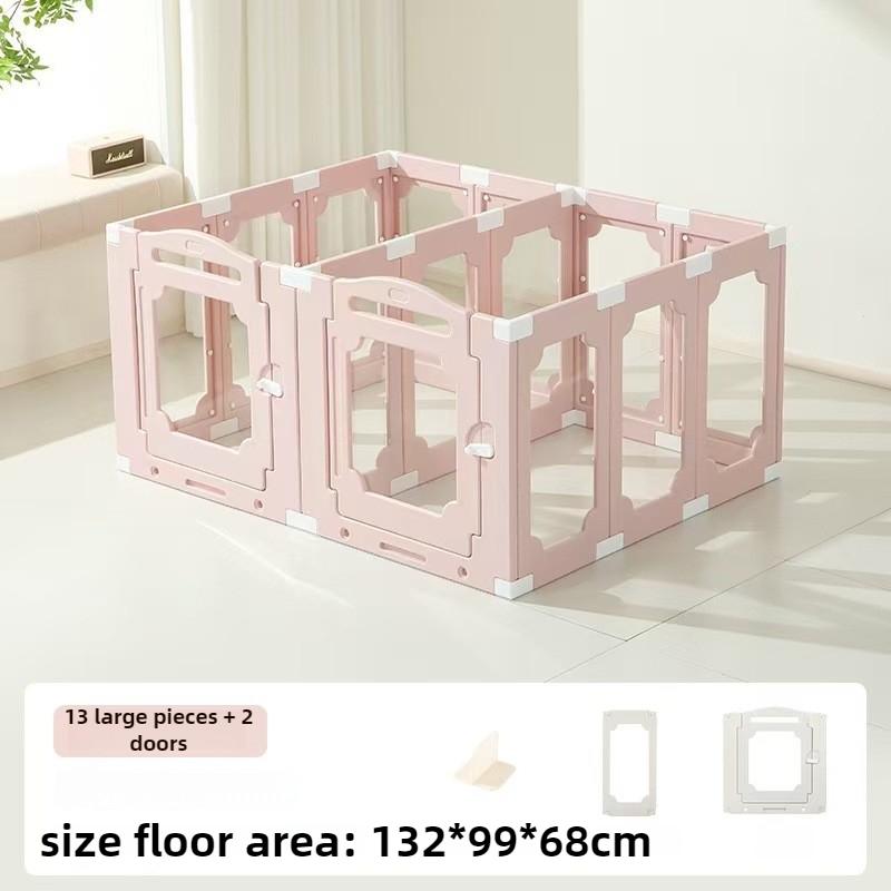 Acrylic Dog Fence Pet Kennel Indoor Fence Security Protection Isolation for Medium and Small Dog Cage Free DIY Dog Supplies