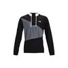 Crest Anorak Casual Woven Color Block Training Jacket Men Jackets Black 1361614-001