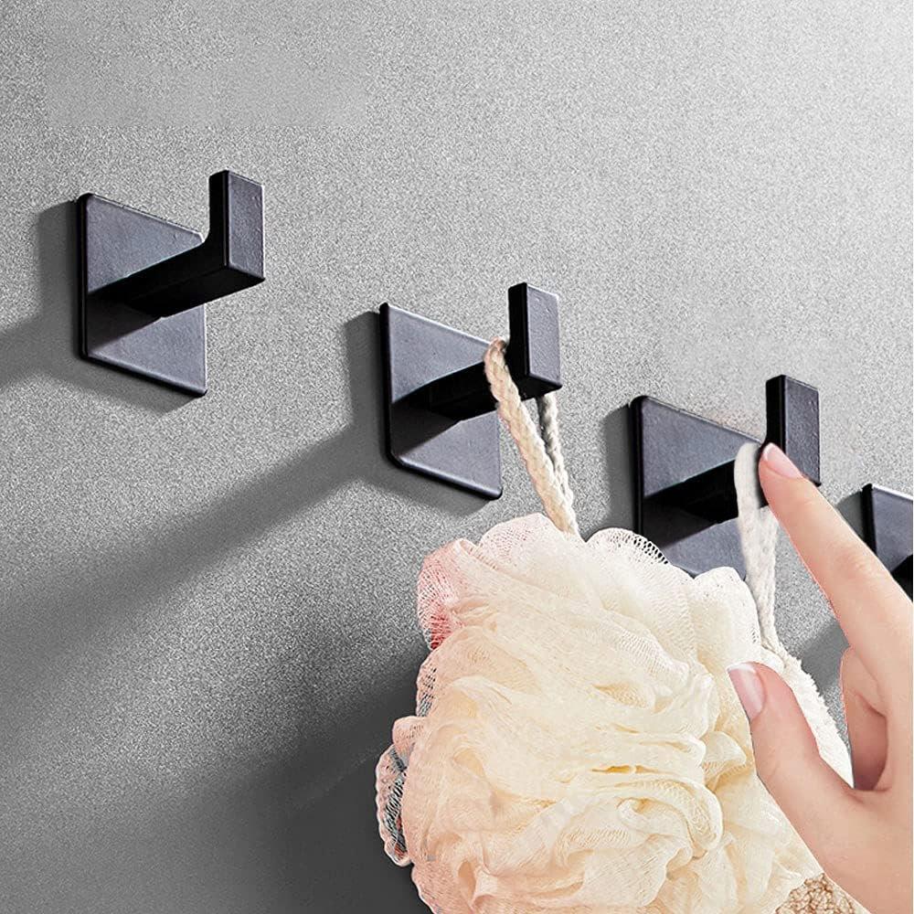 Set of 2 black KSANTI aluminum hangers