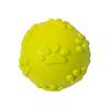 Собака жевательный звуковой мяч игрушка TPR след узор устойчивый к укусам молярный шарик для чистки зубов собаки игрушка для здоровья полости рта кукла