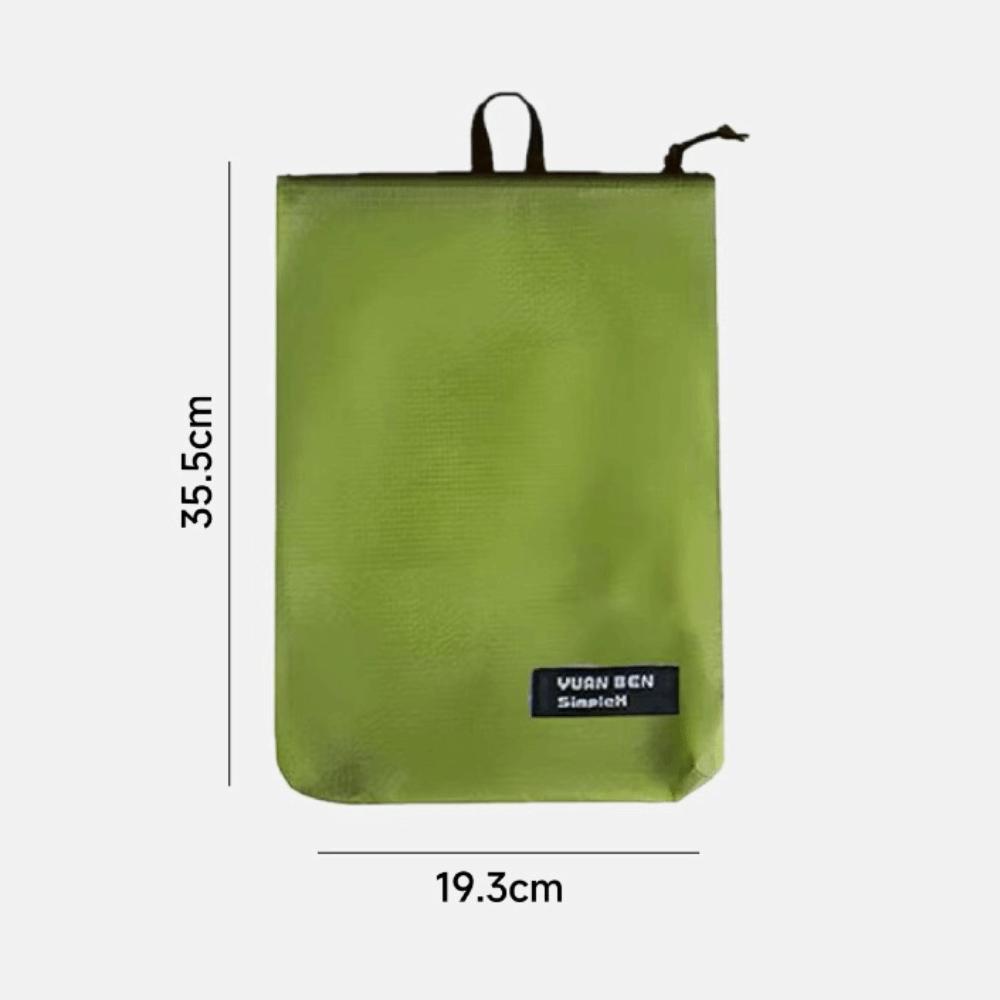 15D Nylon Waterproof Pouch Silicone Coated Packing Organizer Portable Storage Pouch Camping Gear