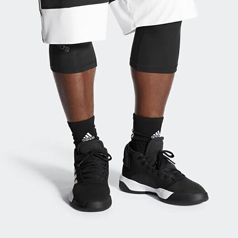 adidas Pro Adversary 2019 Mid Черный Белый - BB7806