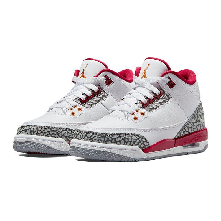 Jordan 3 Ретро Кардинал GS 398614-126