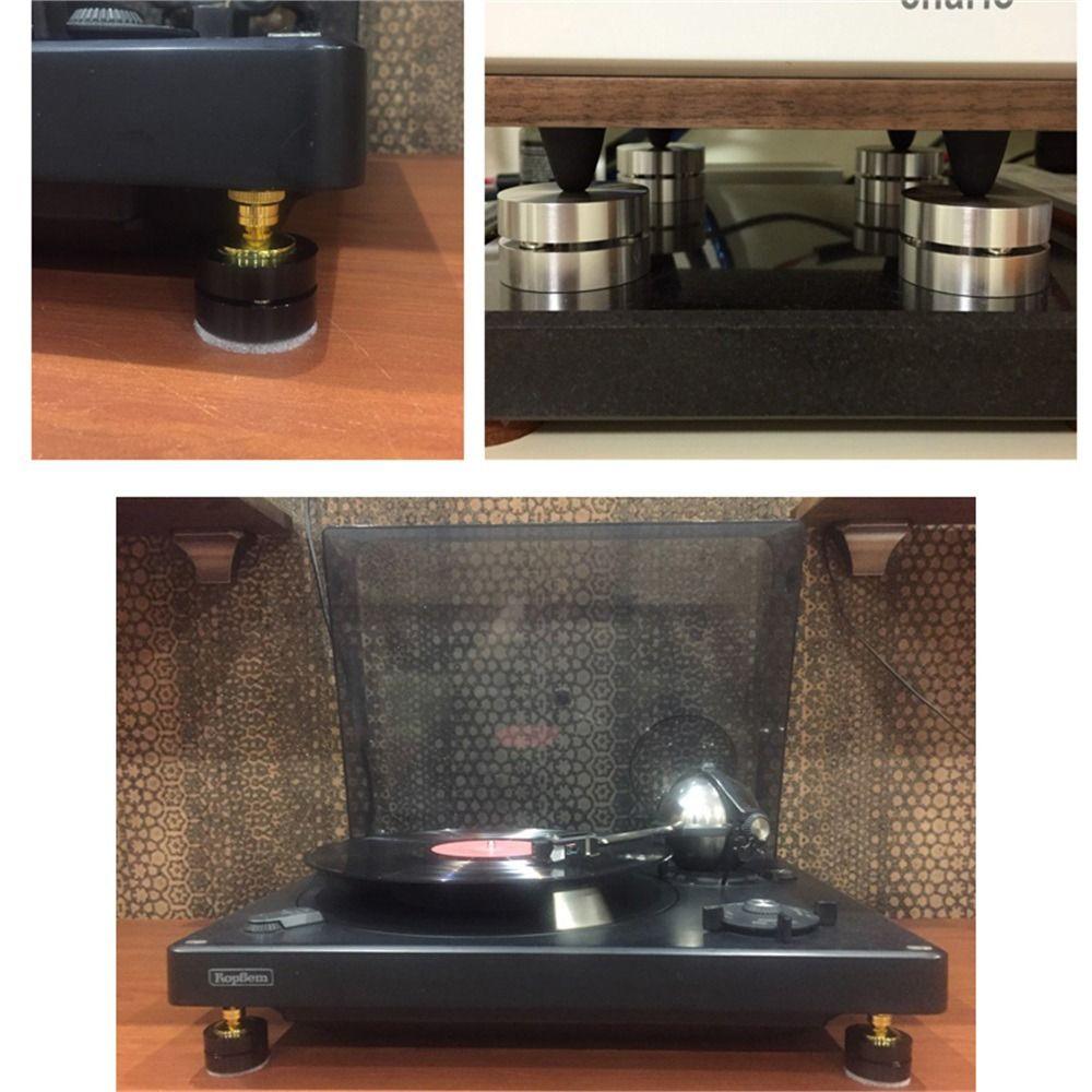 1Pcs Aluminum Magnesium Alloy Speaker Foot Pad Vibration Absorption Stand for Speaker Amplifier DAC