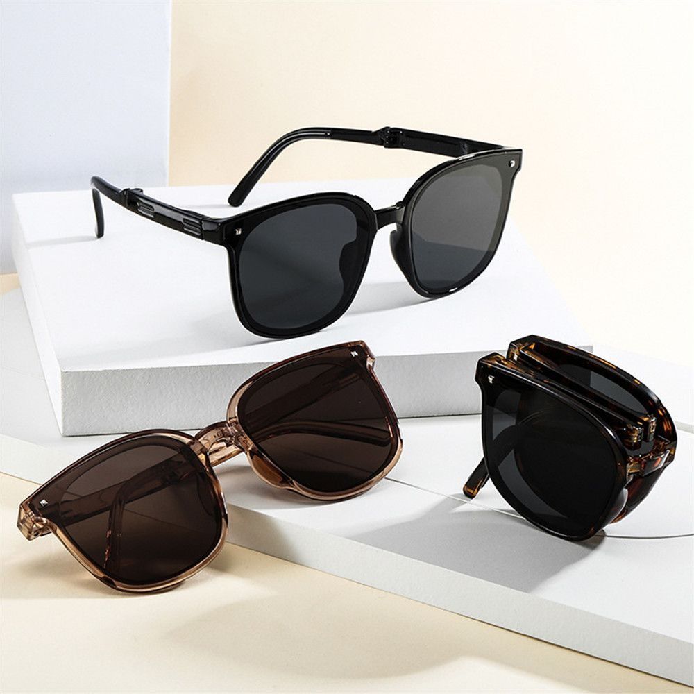 Driver Shades Foldable Sunglasses Easy Carry Goggles Fashion Folding Sun Glasses for Women & Men