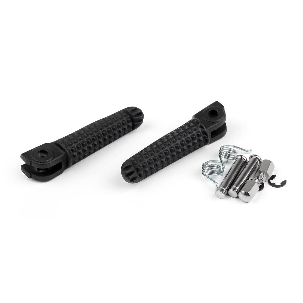 Front&Rear Footrests Foot Pegs Aluminum Passenger For Yamaha R1 R6 98-12 R6S