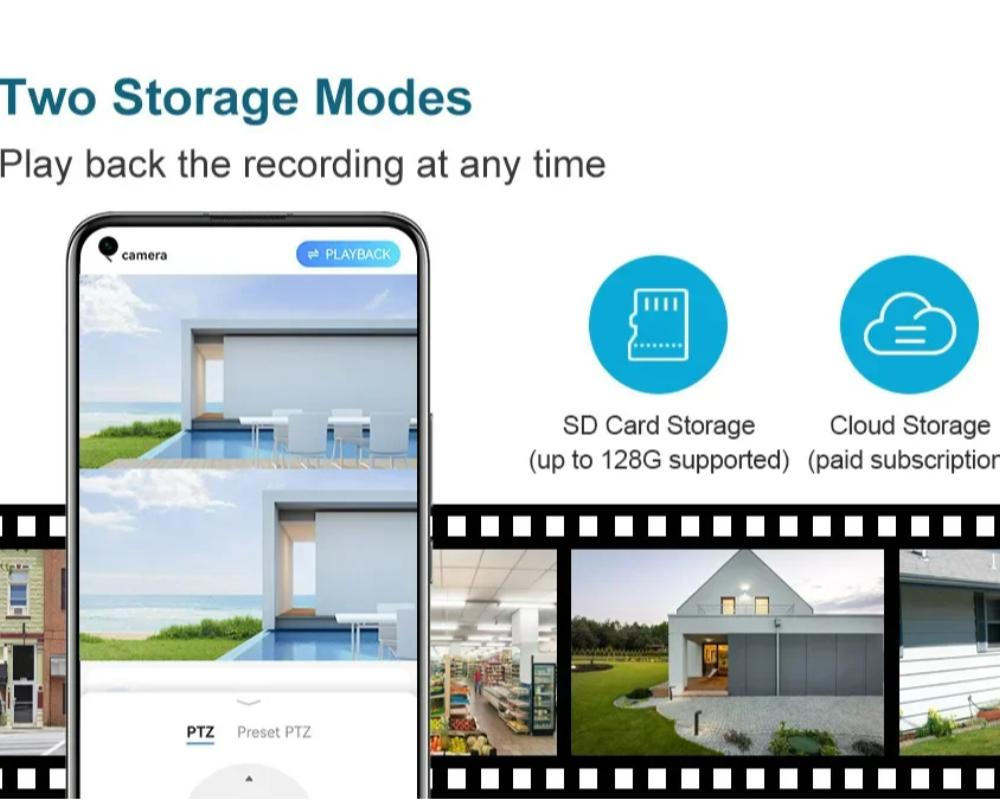LS VISION Камера с двумя экранами, WIFI или 4G SIM, солнечная камера, 10-кратный зум, уличные камеры с подсветкой и сигнализацией, автоматическое слежение, PTZ CCTV камеры, IP66