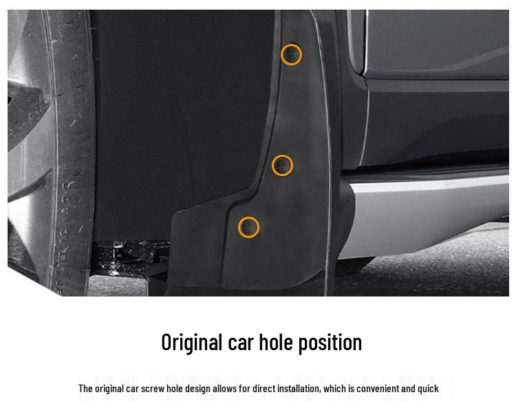 Chevrolet Equinox EV 2024-2025 Leather Mud Flaps