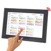 10.1 Inch WiFi Touch Screen Interactive Smart Family Planner Digital Picture Frame with APP Smart Digital Calendar for Home