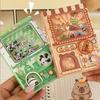 Hardcover Capybara Pocket Book Creative Cartoon Square Writing Pad Gashapon Machines Notebook  Kids