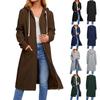 Autumn&winter Loose-fit Women's Clothing Zip-up Long Cardigan Jacket