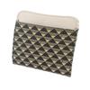 Indenya Inden Wallet Coin Purse Deerskin Takane Fuji Pattern Black X White Lacquer Mt. 2802-11