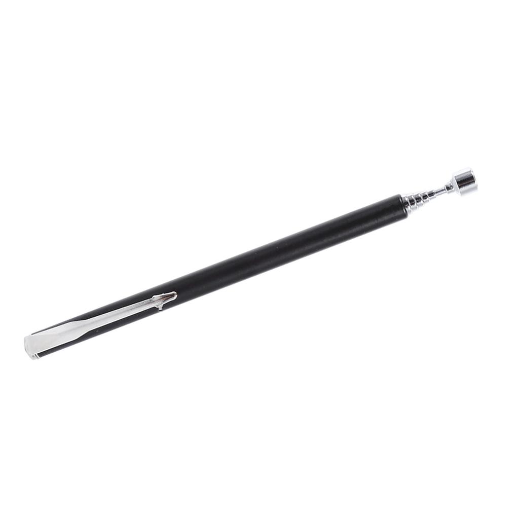 Портативный телескопический легкий магнитный захватный стержень, удлиняющий магнитный ручной инструмент, серебристый