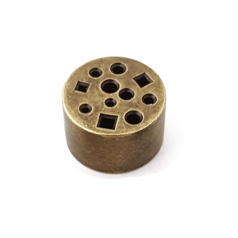 1/4 шт. 11 отверстий подставка для благовоний мини круглая сандаловая благовонная горелка металлическая основа молитва медитация креативный декор для дома офиса курильница