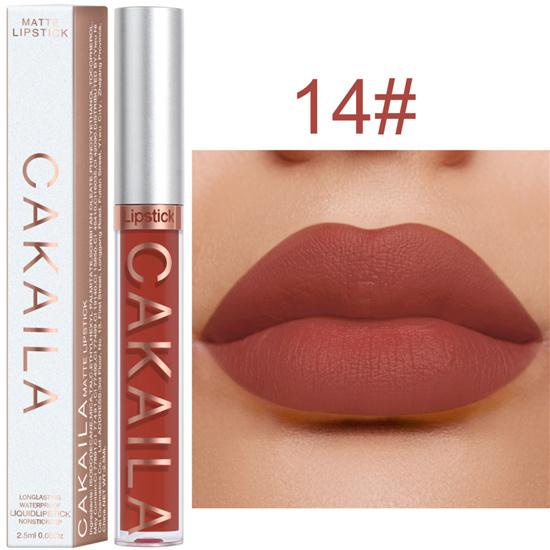 Velvet Matte Lipstick Waterproof Non-marking Lipstick Long Lasting Lipstick
