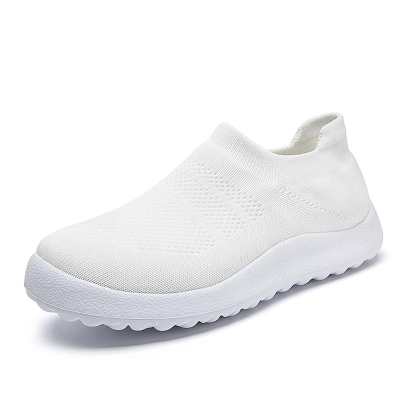 Fashion Shoes Women Slip On Sneakers Stretch Fabric Casual Zapatillas Mujer 2024 Vulcanize Shoes Women Loafers Women's Sports Sneaker