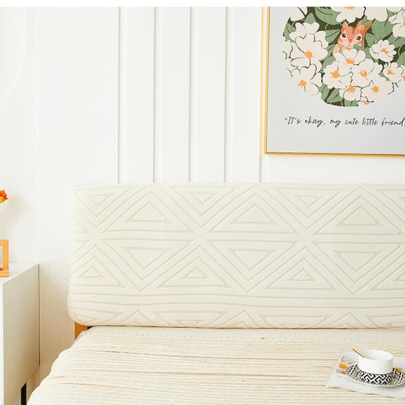 Чехол для изголовья кровати Full Queen Cal King Stretch Soft Bed Headboard Slipcover Stretch Solid Color Purproof Protector Cover Washable for Bed Bedroom Decor