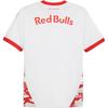 Puma Домашняя футболка Red Bull Salzburg Series Fashion Логотип Короткий рукав Влагоотводящая Футбольная майка Мужская Белый 776429-01