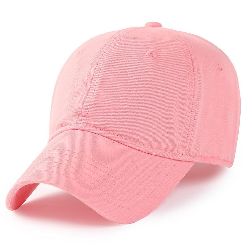 Parent-child Blank Baseball Cap Boy Girl Soft Cotton Plain Sport Sun Hat Men Women Big Size Snapback Cap 53-56cm 56-59cm 60-65cm