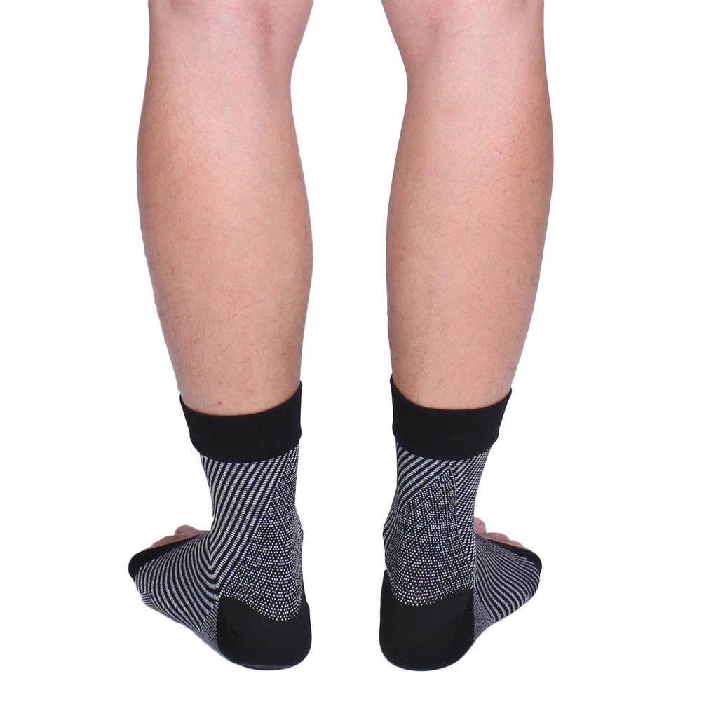 Спортивные мужские и женские гибкие компрессионные короткие носки с рукавами для ног