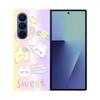 Для Samsung Galaxy Z Fold 7 6 5 4 3 2 Чехол Прозрачная Защитная Задняя Крышка Жесткий ПК Корпус Для Samsung Z Fold7 Fold6 Fold5 Чехол