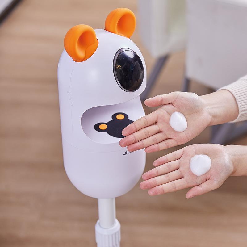USB Charging Automatic Soap Dispenser Robot Foam Disinfection Machine Modern Design Plastic Material for Hotel Use