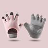 Фитнес Перчатки без пальцев Мужские Женские Утолщение ладони Амортизация Износостойкость Тренировки со штангой Нескользящие Спортивные