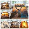 Bedding Set 3D Animals Quilt Cover Home Bedclothes Comforter Duvet Covers Pillowcases Microfiber Quilt Cover