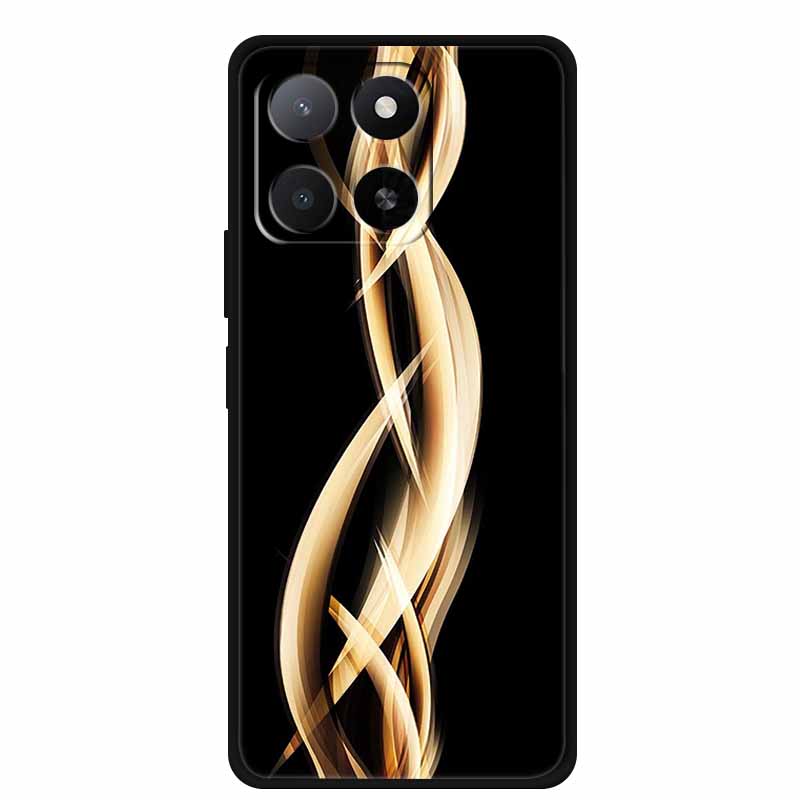 6.7" Чехол для Honor X8c HonorX8c X 8 C Защитный чехол Черный Силиконовый Мягкая задняя крышка Чехол для Honor X8b X6b Play 9A Чехол для телефона