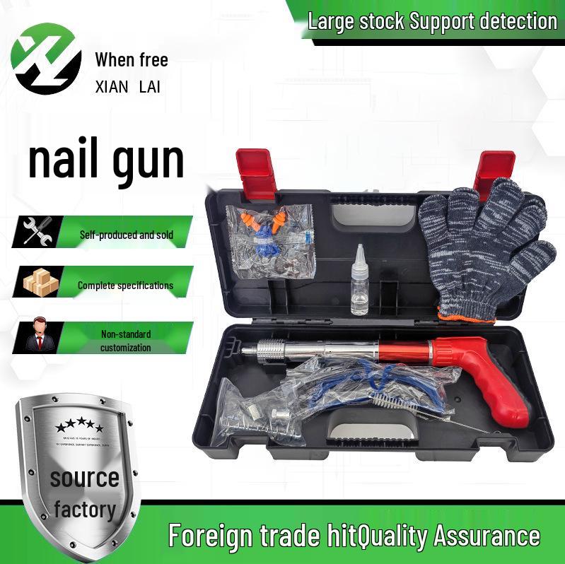 All-Steel Mini Powder-Actuated Nail Gun for Ceiling and Wall Fastening