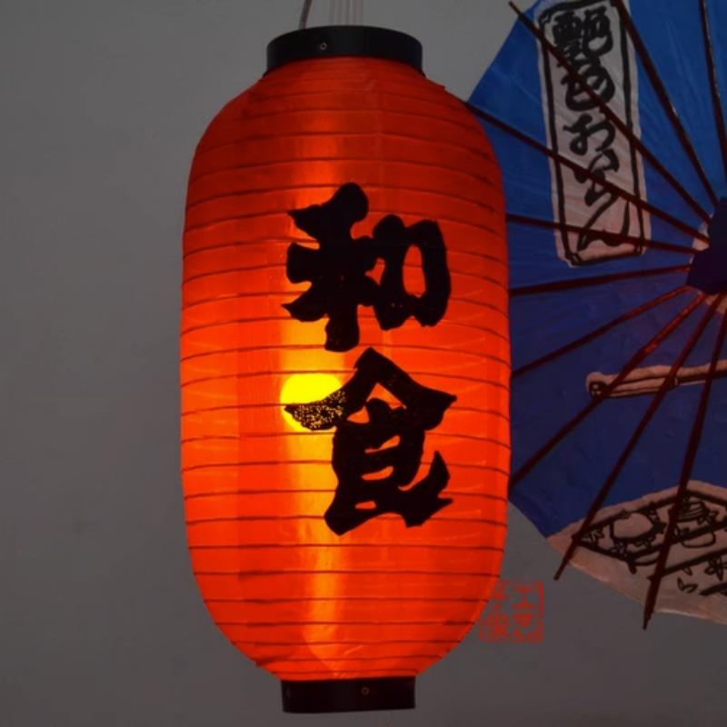 25x48cm Japanese Style Hanging Lanterns Waterproof Cloth Pub House Sushi Restaurant Decor Sign Home Festival Decoration Lantern