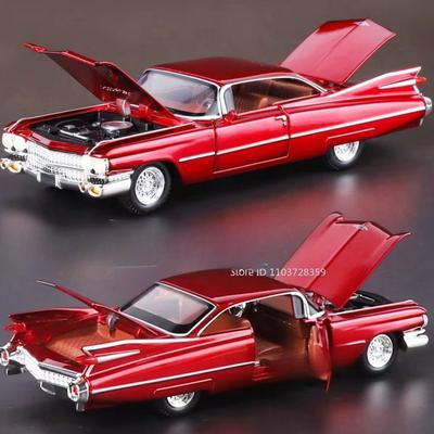 1:32 Eldorado Biarritz Charger 1970 Модели Автомобилей Игрушечные Машинки Сплав Литье под Давлением Машинки Игрушки Звук Свет Двери Открываются Оттянуть Назад для Подарков Детям