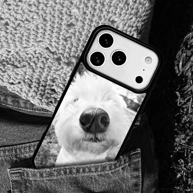 GOLD ENGLISH SHEEPDOG PUPPY phone case cover Compatible with for IPhone 17air 16e 15 14 13 12 11Pro Max 17 Air