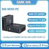 Мини-ПК GMKtec M6 AMD R5 6600H Компьютер 6 ядер 12 потоков 16 ГБ DDR5 512 ГБ PCIe 3.0 SSD WiFi 6 BT5.2 Мини-ПК Настольный компьютер