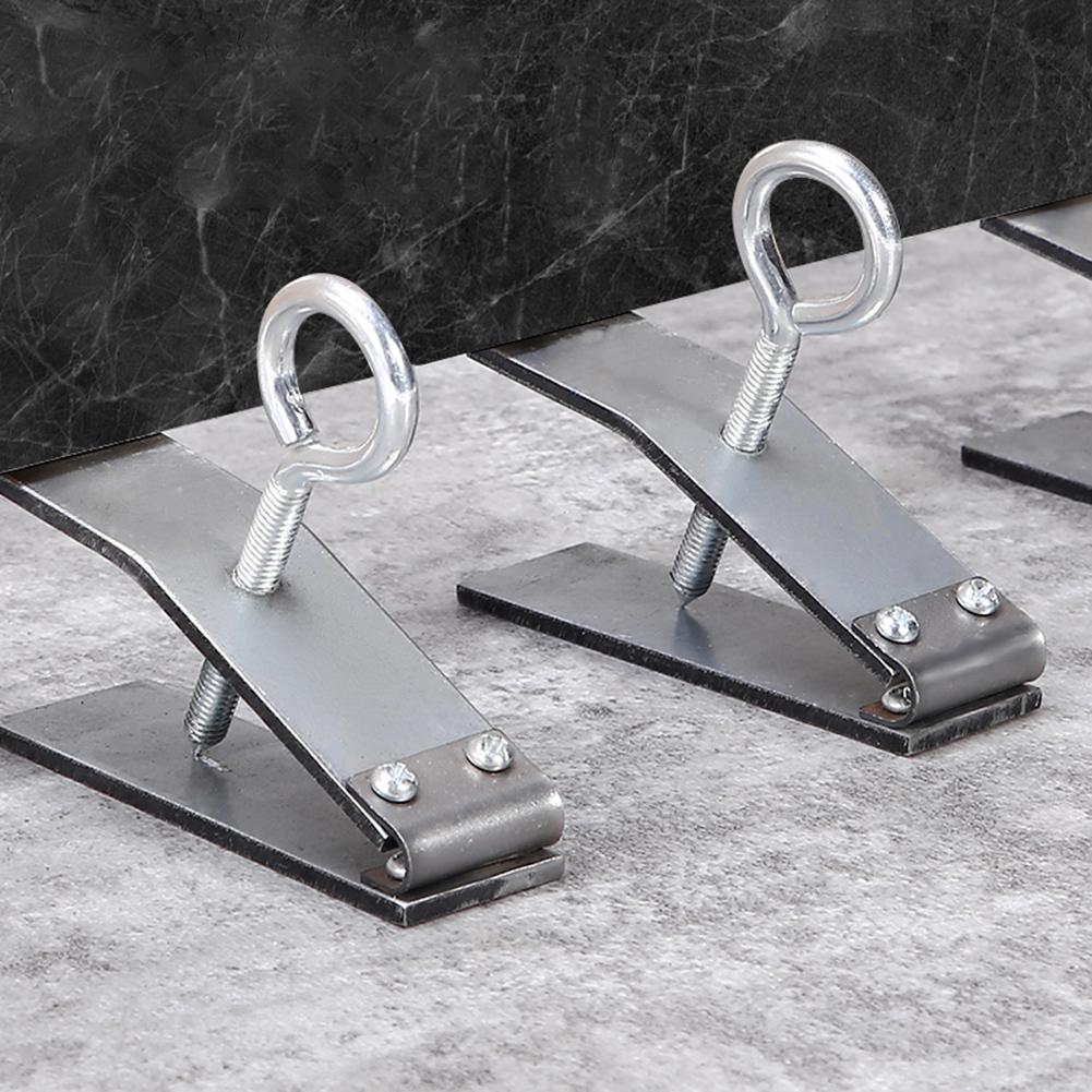 Регулируемый регулятор высоты плитки 1-5,5 см, прочный настенный локатор керамической плитки, 250 кг, опора, подъемник из оцинкованной стали, выравнивающее устройство