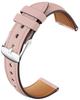 Мономам 18 мм Ремешок для смарт-часов из натуральной кожи для женщин (Ширина 18 мм) (Эш Роуз)