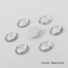 8/10/12mm Sewing Flatback Rhinestones Round Acrylic Beads Sew On Strass Crystal Stones For DIY Craft Scrapbook Decoration