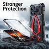 Luxury Armor Metal Phone Case for Iphone 15 Pro Max 14 13 Military Heavy Duty Full Cover Shockproof Funda with Protector Cover
