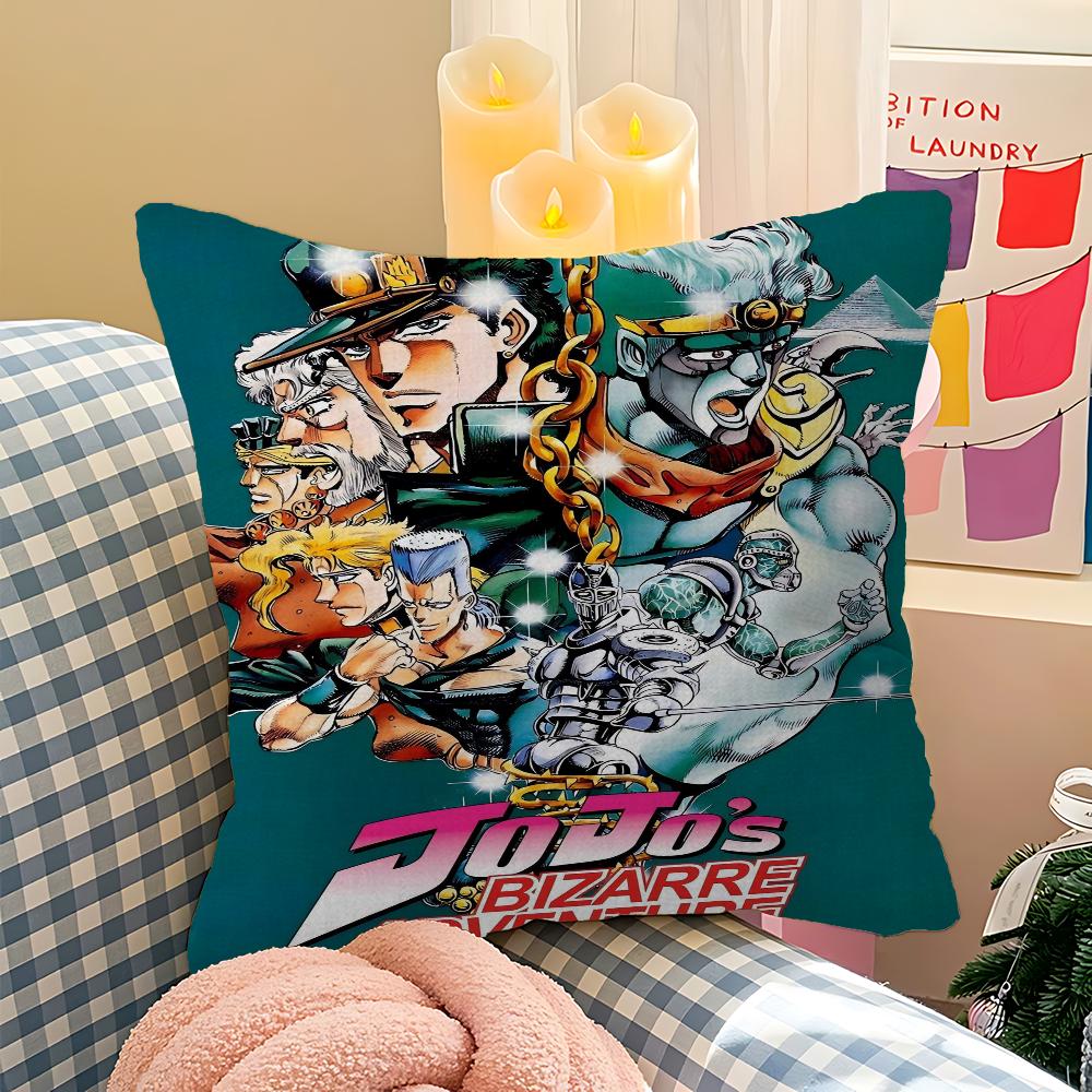 Аниме JoJo's Bizarre Adventure Чехол на подушку с кленовым дизайном Счастливый Осенний Урожай Декор Праздничный Декор Чехол на Подушку