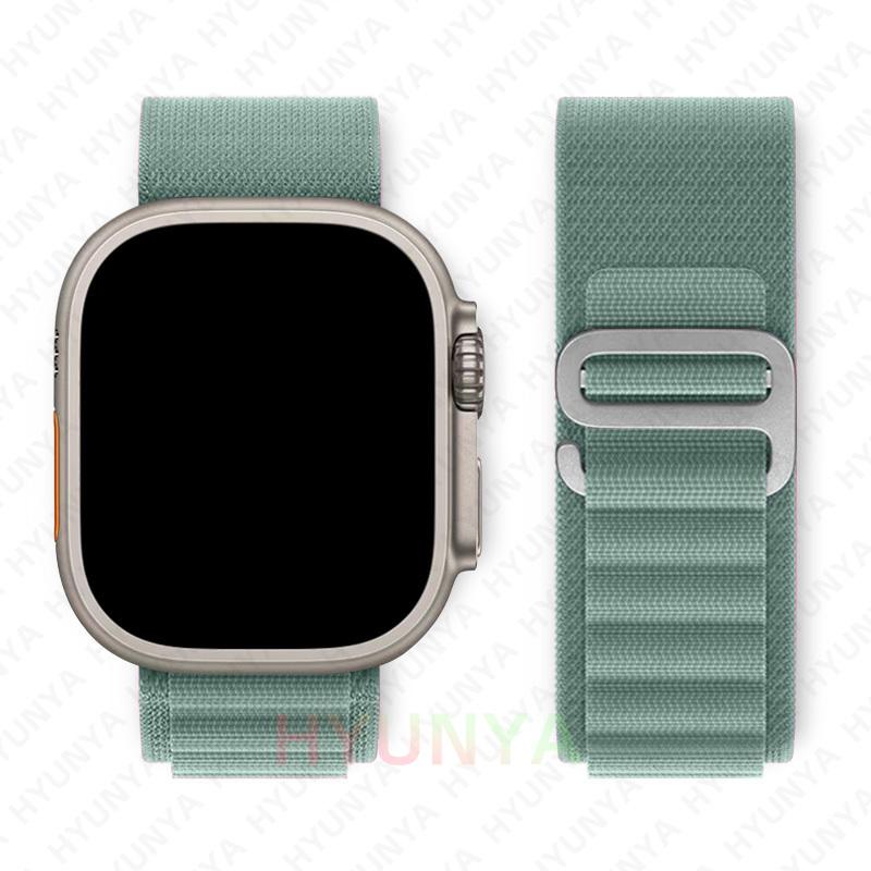 Альпийский ремешок для Apple Watch Band Series 10 9 8 7 SE Ultra 2 41мм 42мм 45мм 46мм 49мм 40мм 44мм IWatch Correa Ремешок Браслет