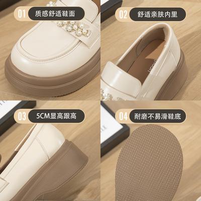 Августин ретро лоферы женские 2025 новый летний британский стиль черные Мэри Джейн jk маленькие кожаные туфли тренд