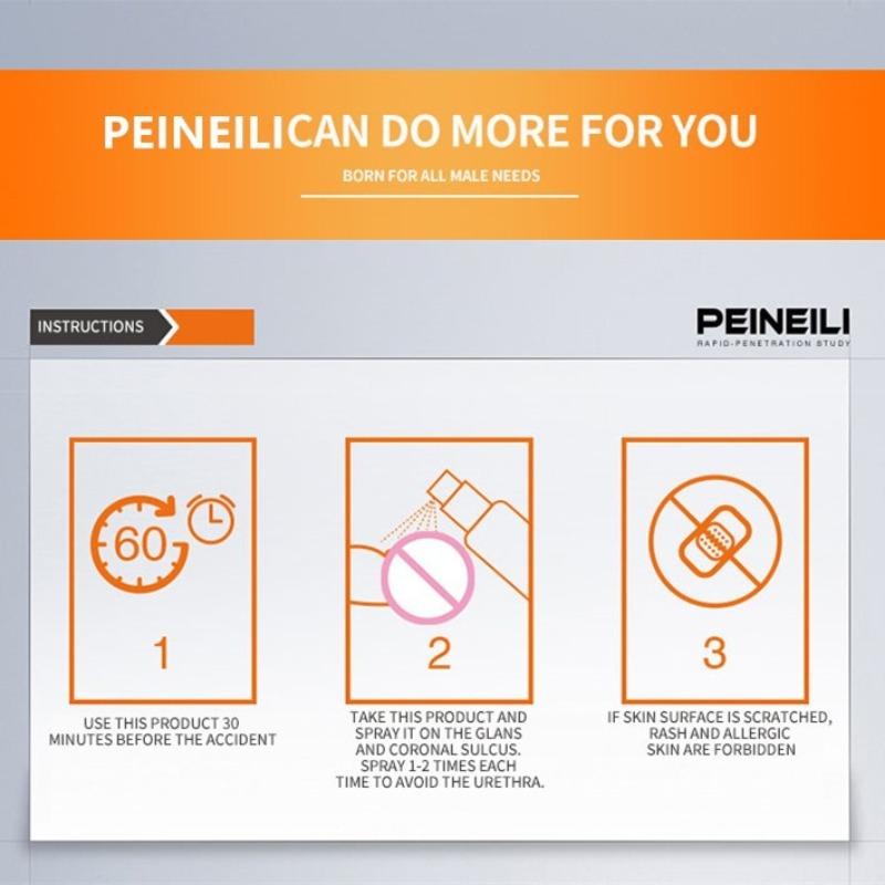 Мужская мода с задержкой роста, стойкий спрей дольше