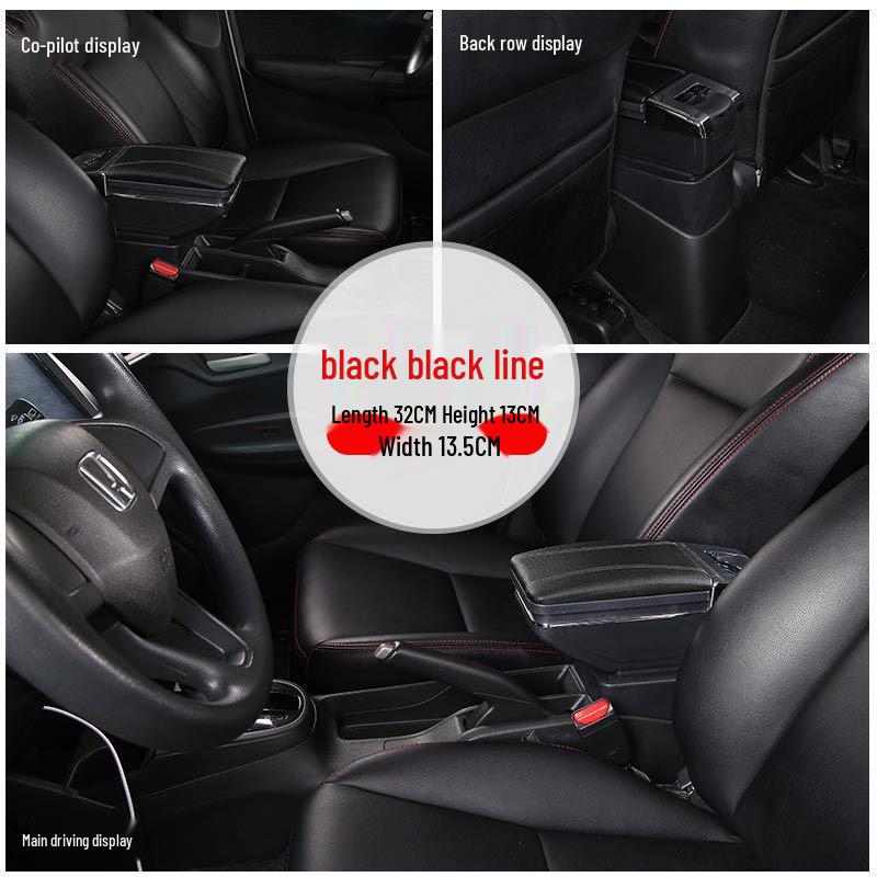 Original Central Armrest Box for 14-16 VW Golf 7: Storage & Modification Accessory