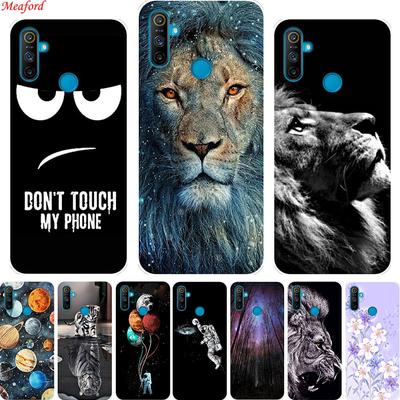 Крутой чехол для Realme C3, силиконовый чехол с изображением животных для OPPO Realme C3, чехол с цветочным принтом, чехол для Realme C3 Capas C 3