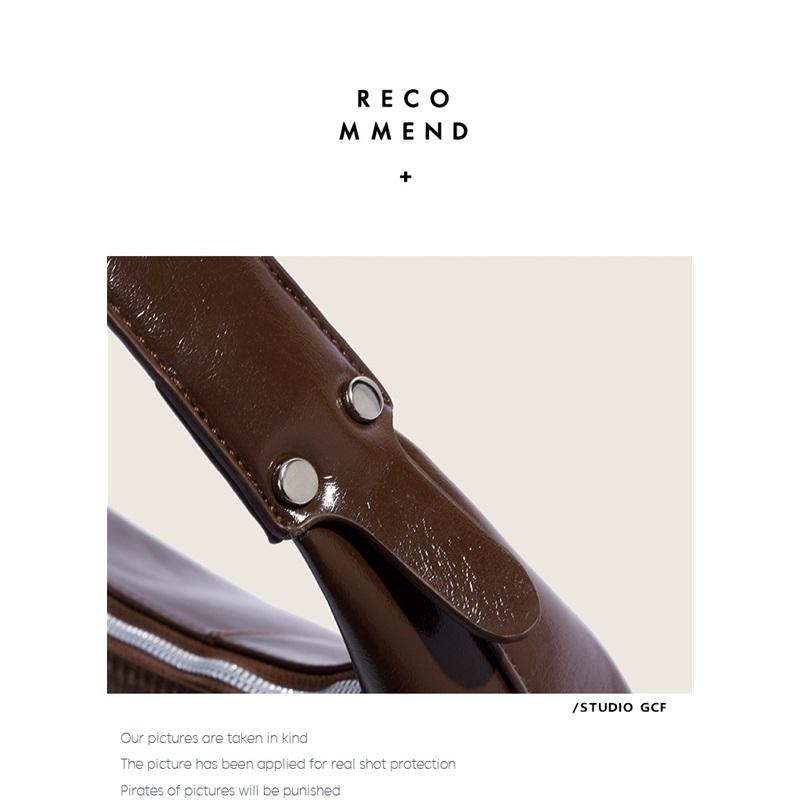 Женская сумка Tooxika Retro Versatile Underarm Bag, блестящая сумка-багет через плечо